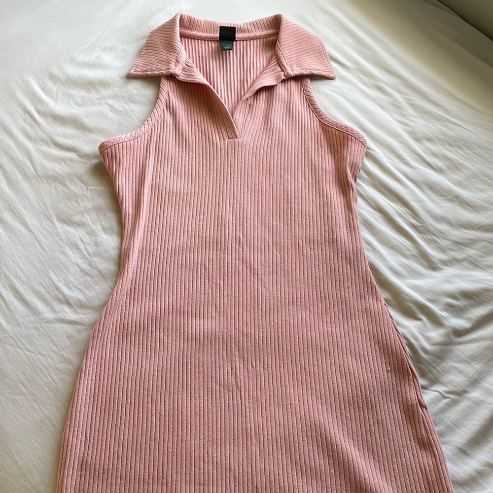 Wild Fable Pink Collared Dress